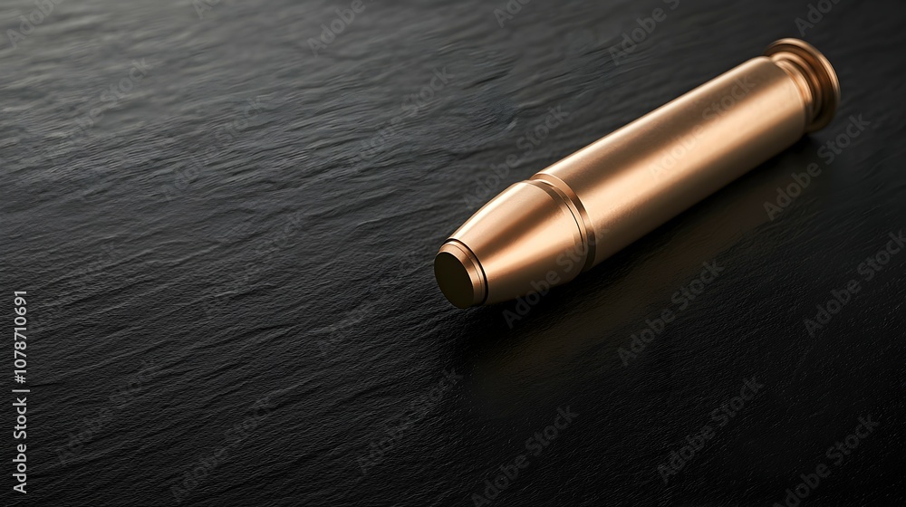 Revved Up Revolver A Dramatic Close-Up of a Loaded Revolver Cylinder on ...