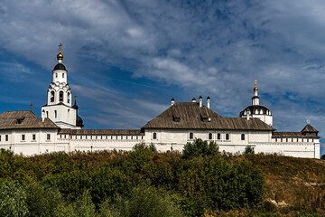 Wall Mural - View to the Assumption of Our Lady monastery, opened in 1555. Island-city Sviyazhsk, Russia