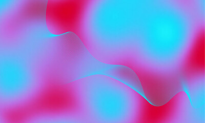 Leinwandbilder - Vector abstract background with dynamic waves and lines. Illustration suitable for design