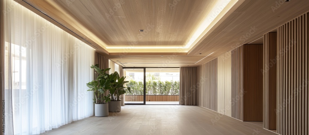Ceiling spot installation process in apartment construction focusing on ...