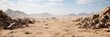 © Oleksii - War torn desert with tanks and military debris
