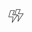 © Nijat - energy lightning icon sign vector