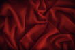 © Stepan Popov - A dark red fabric texture background. Close up.