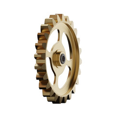 Wall Mural - cog wheel isolated