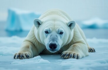 arctic animals. arctic polar bear