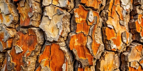 Wall Mural - Abstract Texture of Tree Bark Close-Up, nature, patterns