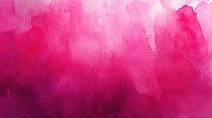 Poster - Fuchsia abstract watercolor background