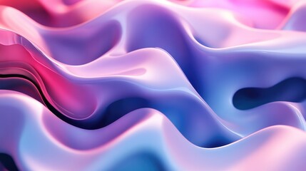 Poster - Abstract digital background in 3D cartoon rendering Unique seamless generation created with fractal based software Not AI content