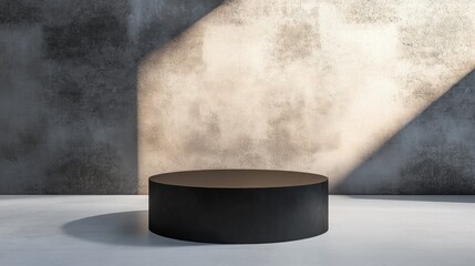 Poster - Display pedestal Product showcase 3D rendering