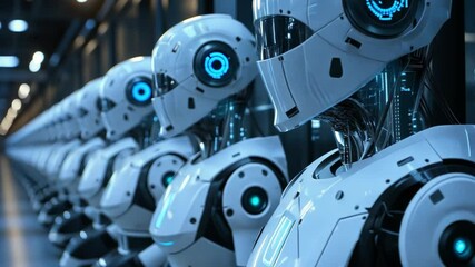 Wall Mural - ai systems analyzing datasets for real-time insights and automation of complex tasks