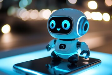 A Small White Robot