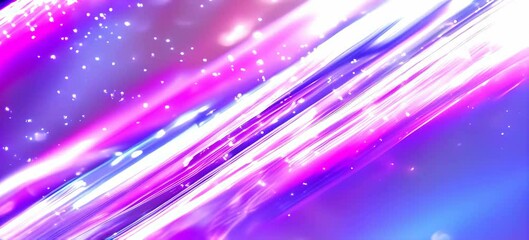 Wall Mural - shiny purple glitter lights background. generative video ai technology.