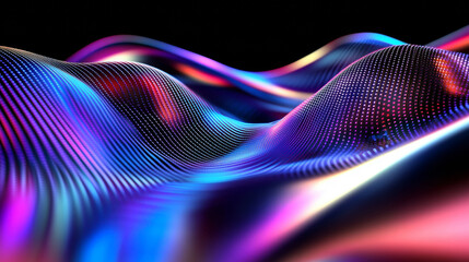 3D digital data and binary code programming abstract cloud virtual reality cyberspace cyberpunk technology blue purple futuristic background