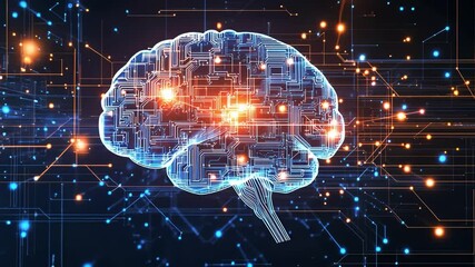 Wall Mural - machine learning engineers training models to automate predictions based on historical data