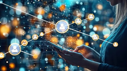 Wall Mural - open banking api developers creating seamless integrations for data sharing between financial instit