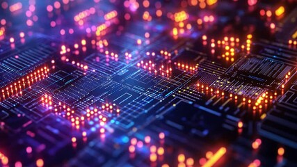 Wall Mural - quantum computing experts applying advanced algorithms for large-scale data analysis in various sect