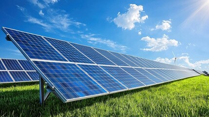 Aufkleber - Installing energy storage units at rural solar power site for sustainable energy solutions