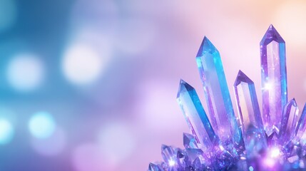 Aufkleber - Explore the beauty of crystal formations that captivate the eye