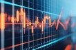 © Siripong - Close-up of a dynamic financial chart with colorful indicators and data points illustrating market trends.