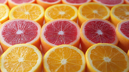 background with citrus-fruit of Fresh fruit slices