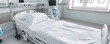 © Photography09 - Empty patient room with clean white sheets and advanced medical equipment, hospital, cleanliness