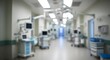 © Inspire Studio - Abstract Medical Background: Blurred Hospital Interior