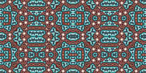 Naklejka na meble Seamless banner pattern. Abstract wide texture. The background is creative abstract.