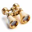 © athar - Elegant vintage small theater binocular decorated with ivory imitation