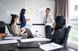 © Charlie's - Business asian People Meeting Design Ideas collaboration Professional team brainstorming  for project  working together colleagues investor Group asian employees talking in boardroom