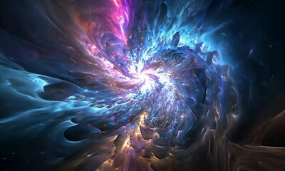Wall Mural - cosmic energy fields