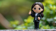 © Menara Grafis - Female manager figurine giving thumbs up expressing good job or well done as positive feedback