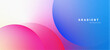 © kanpisut - Gradient pastel abstract background with circular shapes.