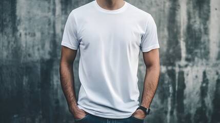 Poster - Free Photo t shirt design mockup new pic best mockup text space t-shirts design