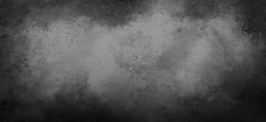 Wall Mural - Dark grey wallpaper texture. Gray background. Gray grunge overlay texture