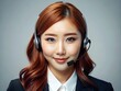 © Kdp Vibe - woman with headphones in a soft focus background generative ai