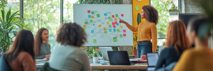 Poster - Join us for a collaborative meeting with a creative brainstorming session to foster innovation. Bring your energy and ideas as we discuss our goals, strategies, and teamwork for workplace success