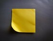 © Reginald - photo of a blank yellow post it note for business print etc generative ai