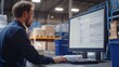 © Pisit - Warehouse staff using return software for reverse logistics