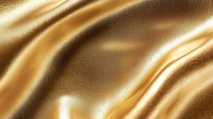 Wall Mural - gold color metallic texture with a smooth finish.