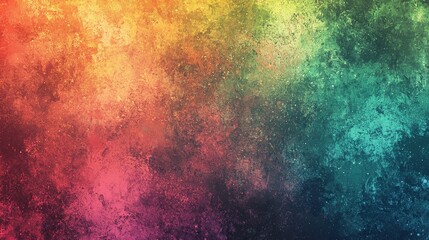 Wall Mural - color noise texture with a chromatic pattern creating a rough grunge effect.