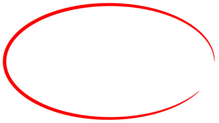 Red outline