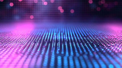 Wall Mural - abstract purple and blue digital background, texture, technology, futuristic, neon, pink