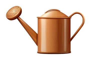 Watering can design isolated on a transparent background