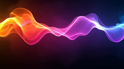 Wall Mural - futuristic digital landscape: high-speed data flow through neon light tunnel, perfect for tech visua