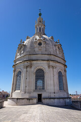 Wall Mural - Basilica da Estrela (Royal Basilica and Convent of the Most Sacred Heart of Jesus, 1790). Lisbon, Portugal.