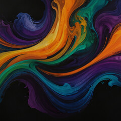 Poster - abstract colorful background