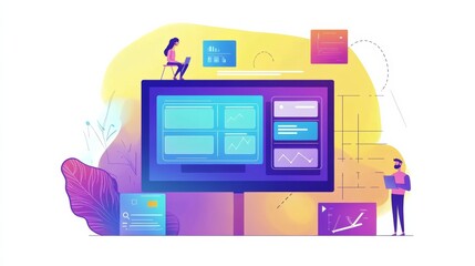 Website designer Creative planning application development draft sketch drawing template layout framework design studio . User experience design https www. Web page design concept