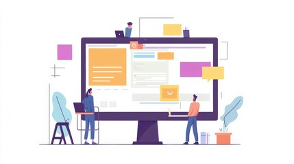 Website designer Creative planning application development draft sketch drawing template layout framework design studio . User experience design https www. Web page design concept