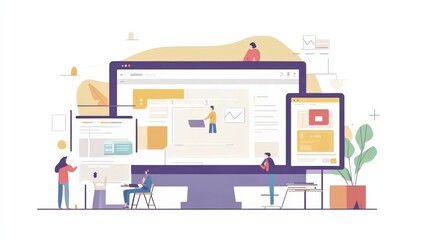 Website designer Creative planning application development draft sketch drawing template layout framework design studio . User experience design https www. Web page design concept