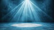© CrazyJuke - A simple stage scene with a bright spotlight shines down, creating a dramatic effect and inviting limitless imagination.